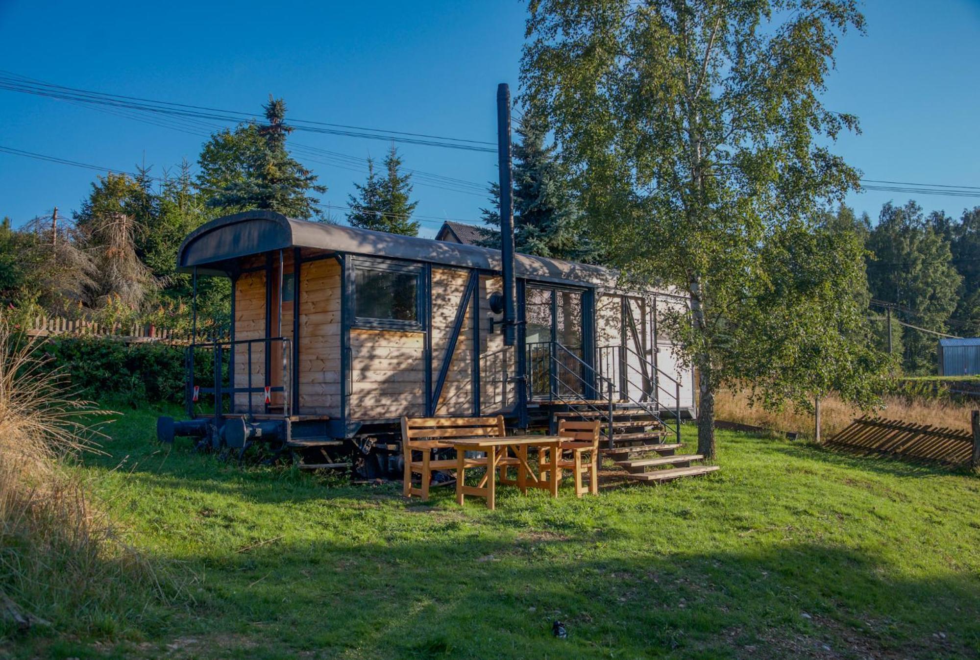 Vagonbublava Villa Buitenkant foto